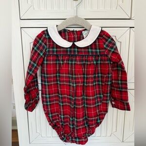Grace & James Kids Long Sleeve red flannel bubble size 2T